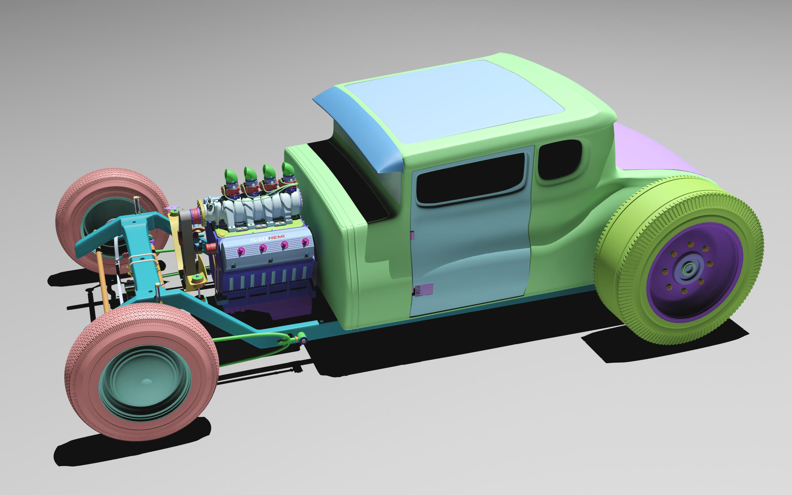 Rat Rod WIP by NDeed by N-Deed