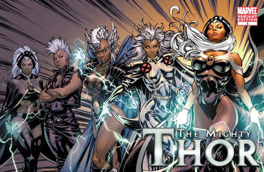 X-Men Evolutions Variant Storm by davidyardin