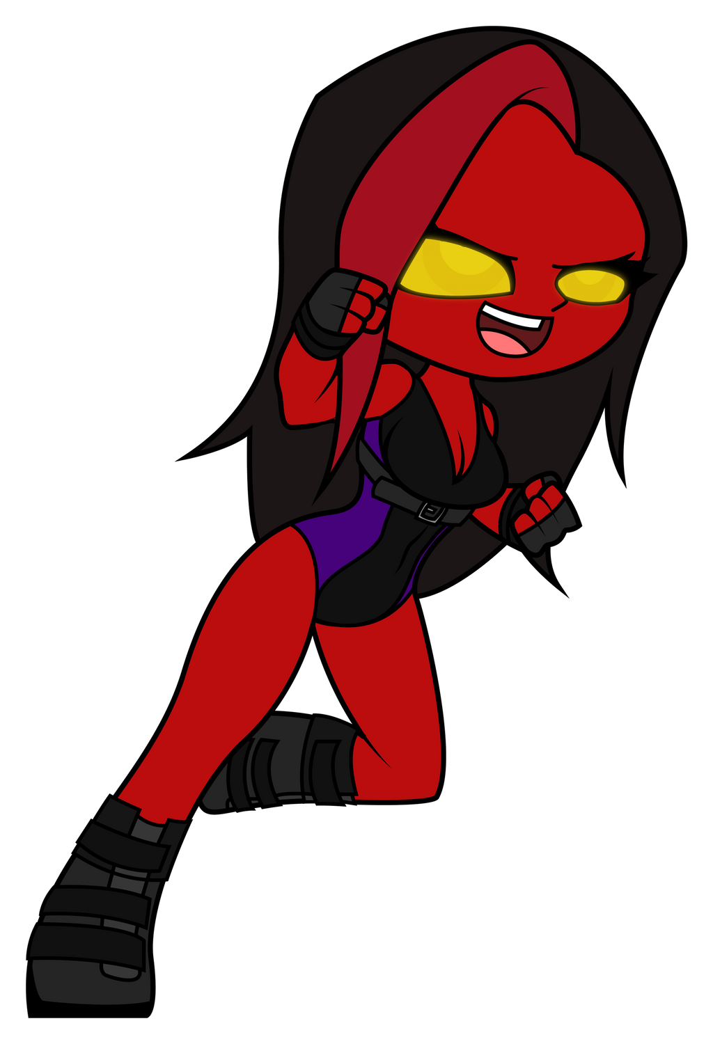 Marvel Comics - MINI Red She Hulk by Rainheart94