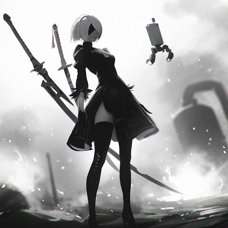 Nier: Automata by Kuvshinov-Ilya