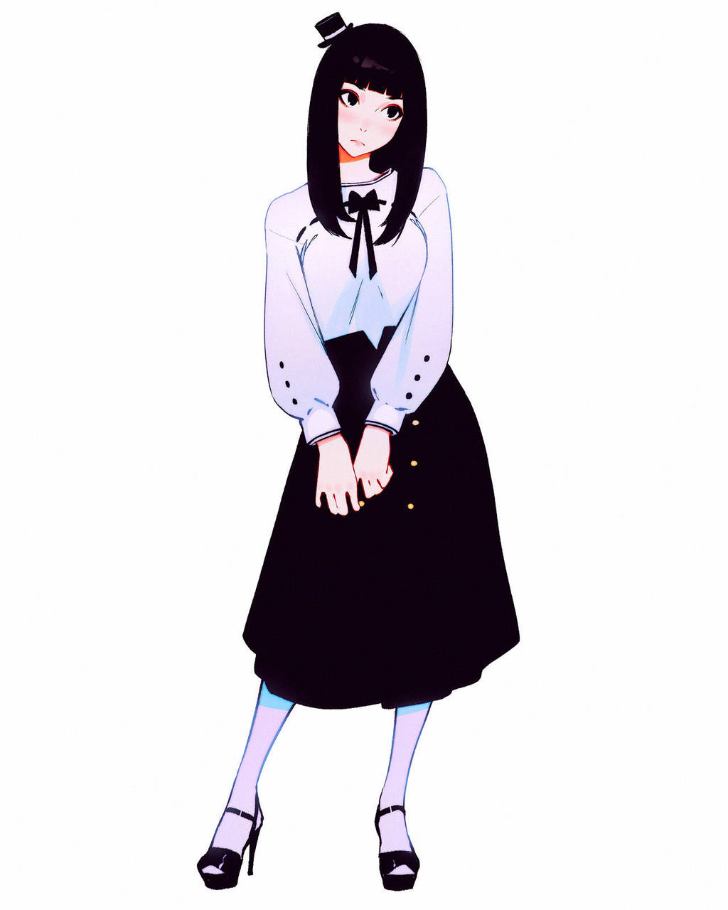 a tiny hat by Kuvshinov-Ilya