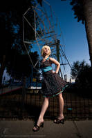 Lady of the Wheel by inessentialstuff