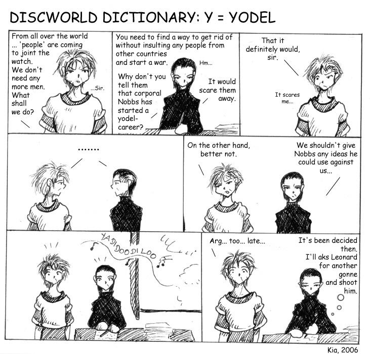 Discworld Dictionary Y by kian