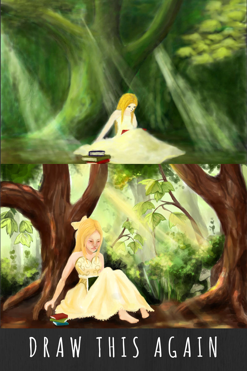 Draw this again - reading by sofie-arts