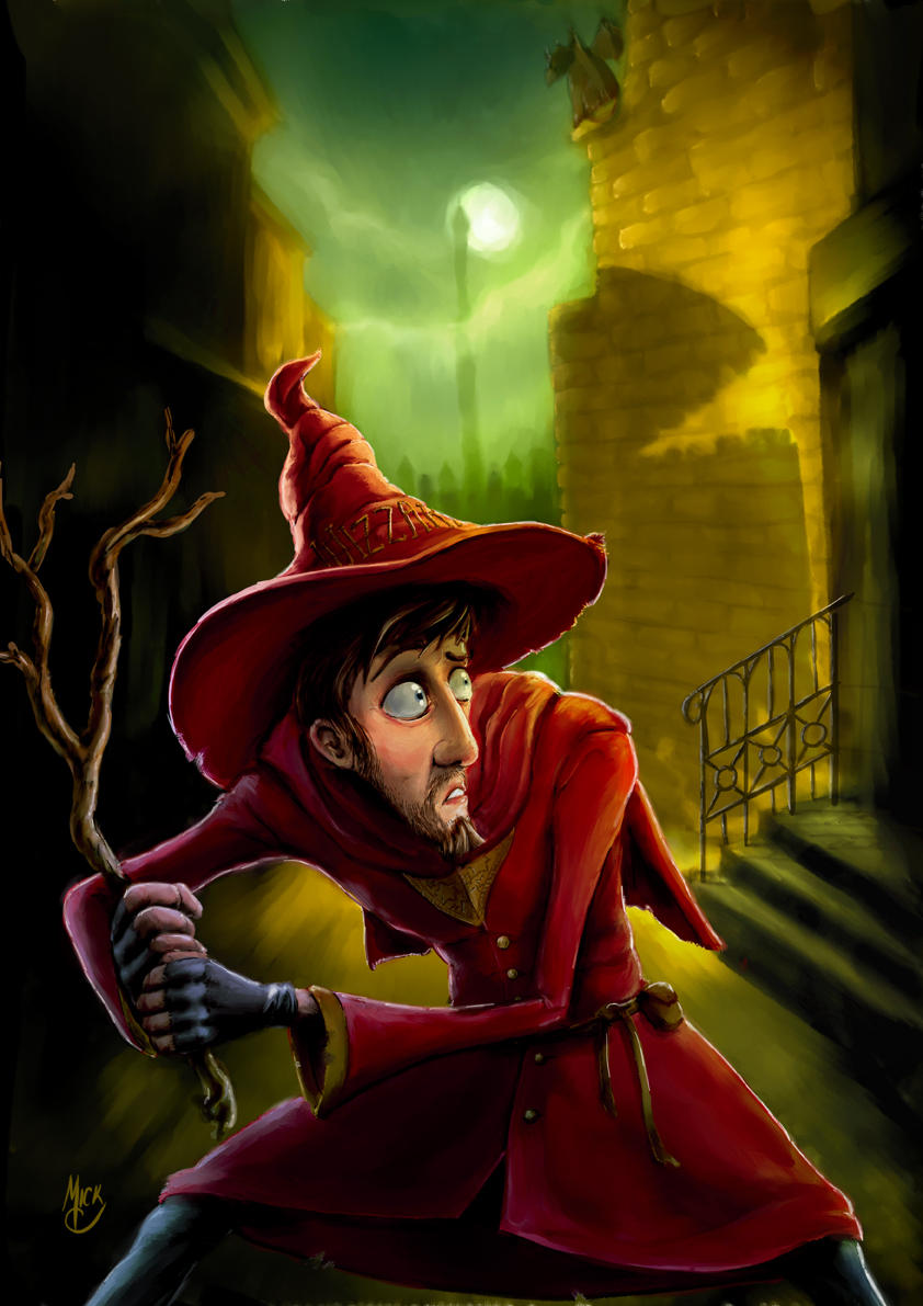 Discworld Rincewind in Ankh by a-discworld-guild
