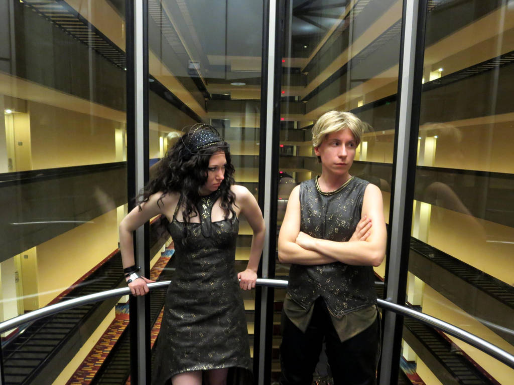 Elevator Ride by Verdaera