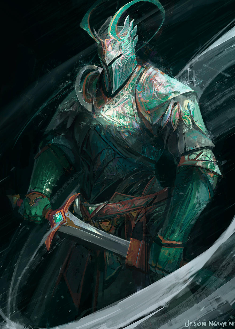 Wind Knight by JasonTN