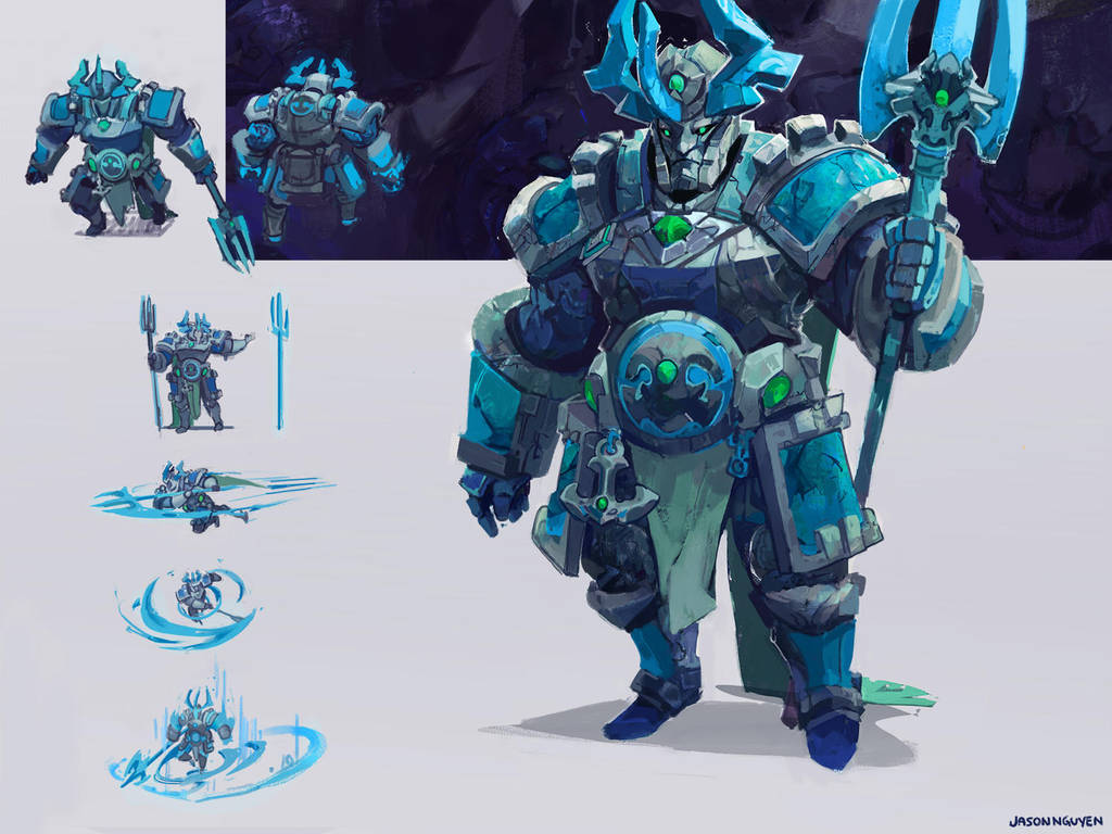 Water Temple Guardian by JasonTN