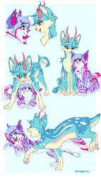 Ferrah and Erika by meow286