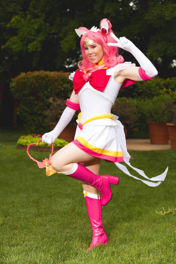 Super Sailor Chibi Moon By Pinkjusticecosplay On Deviantart