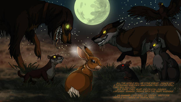 Watership Down - U Hrair by LadyFiszi