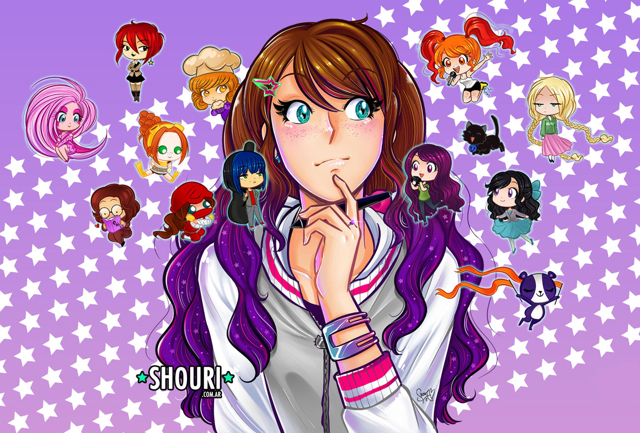 Shouri and her peeps by ShouriMajo