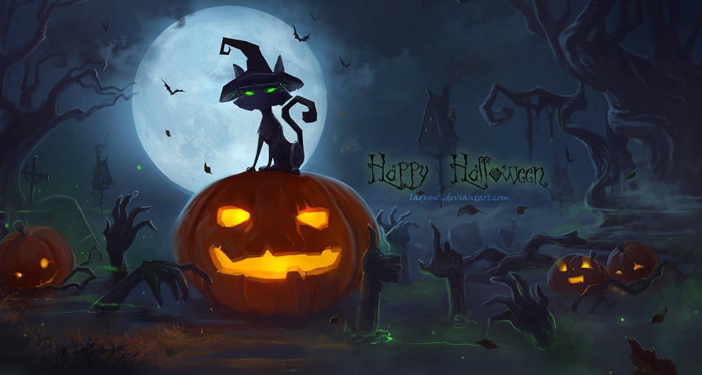 Swamps Happy Halloween-2015 by BettyElgyn on DeviantArt