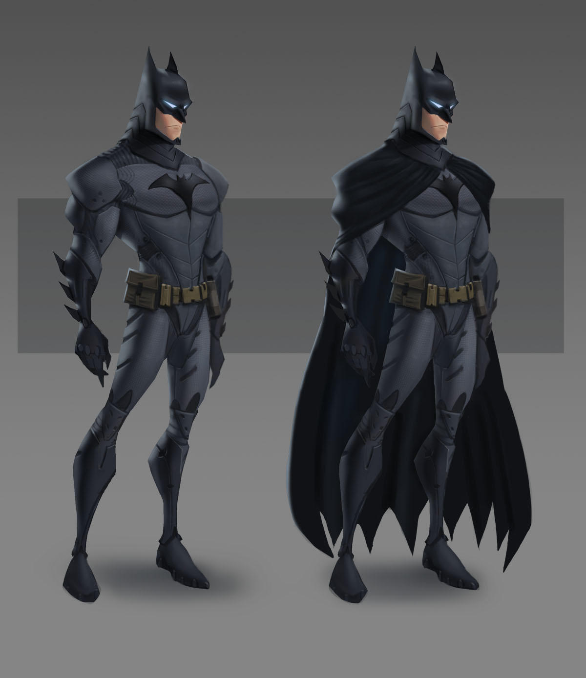 JLA CG Concepts - Batman by DanielAraya