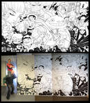 Mural Collab with Monk by red-monkey