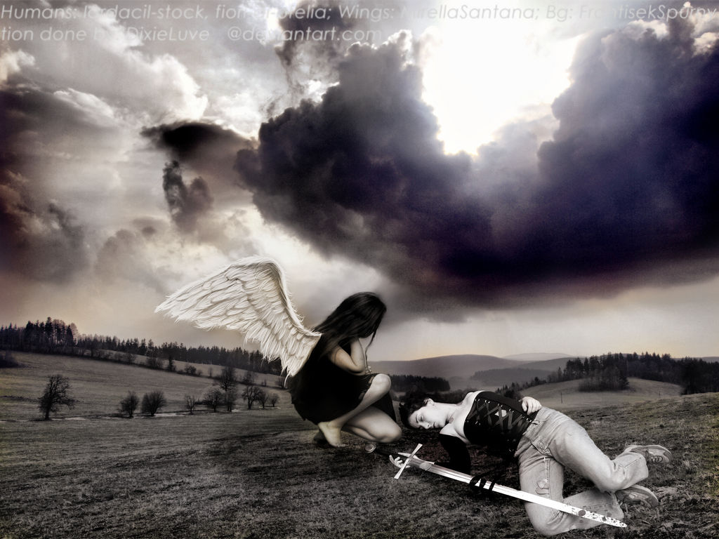 My Guardian Angel Came too late by DixieLuve