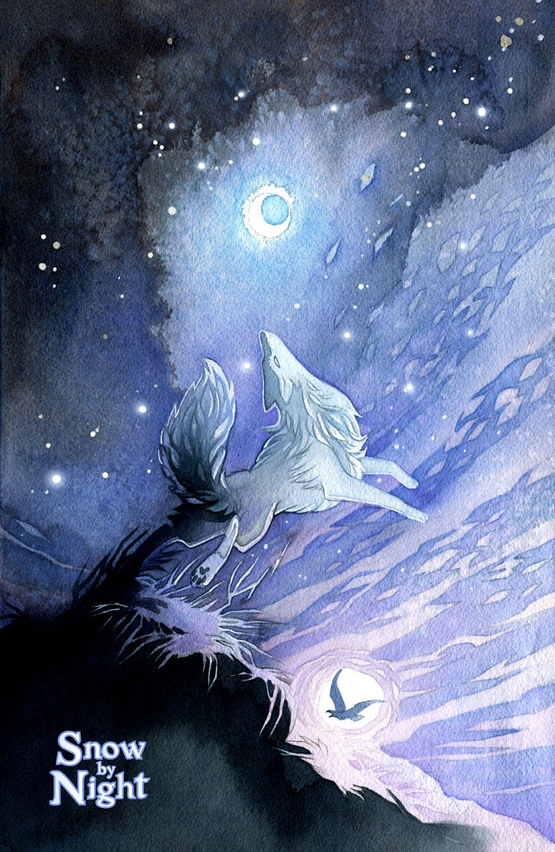 Snow by Night by blix-it