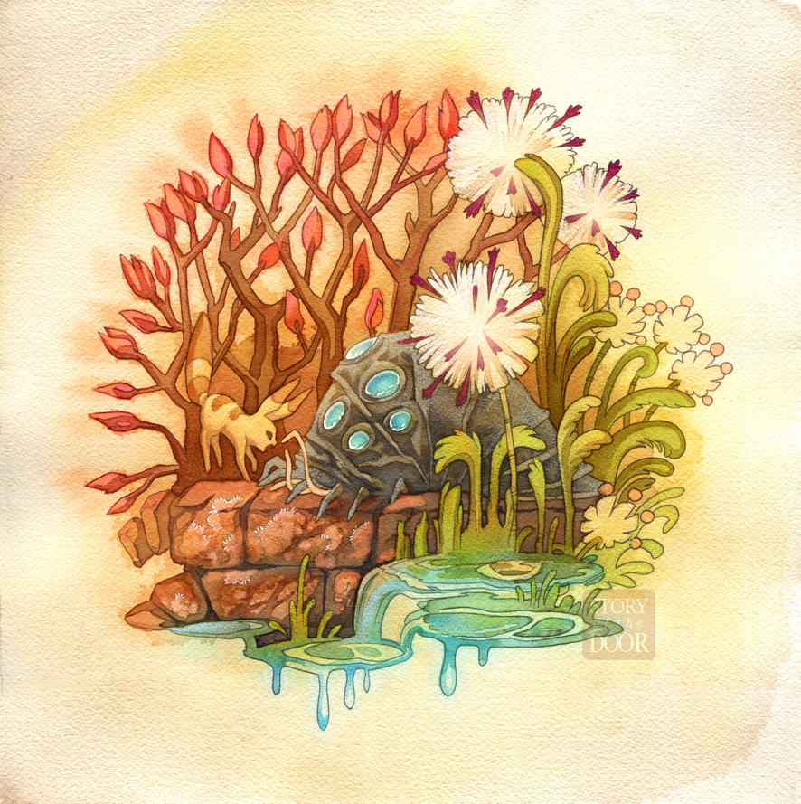 Ohmu and Teto from Nausicaa!! by blix-it