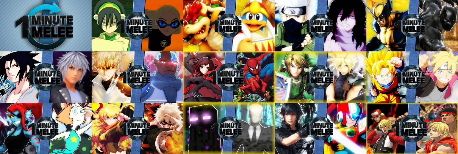 One Minute Melee Season 6 Combatants by augustohirakodias 