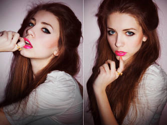 Fooling everyone, telling them shes having fun by yello-w