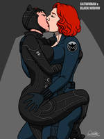 blackcat-and-zatana-kiss-by-mervion-on-deviantart