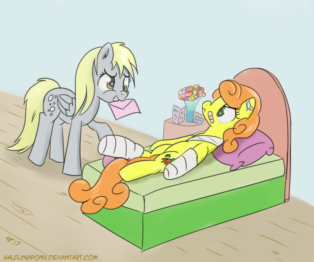 Get Well Soon (ATG7 - Day 27) by HalflingPony
