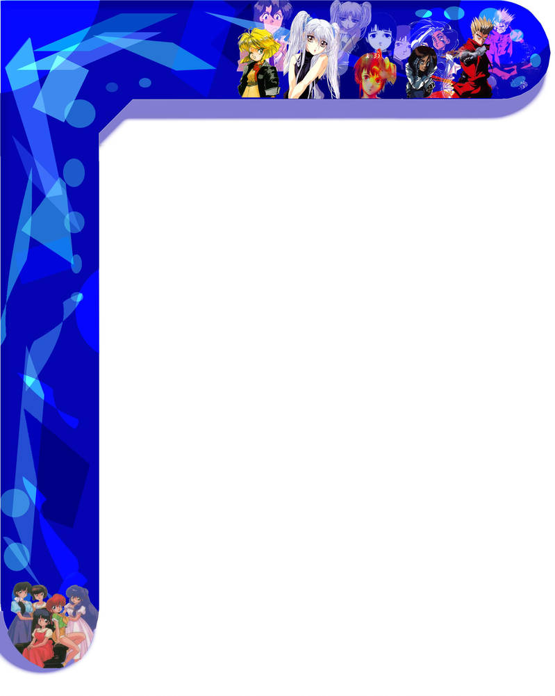 Blue Anime Banner by YourLocalConArtist on DeviantArt