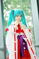 AFA'13 Kimono Miku by macross-n