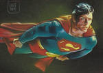 Superman - Sketch Card by JeffLafferty