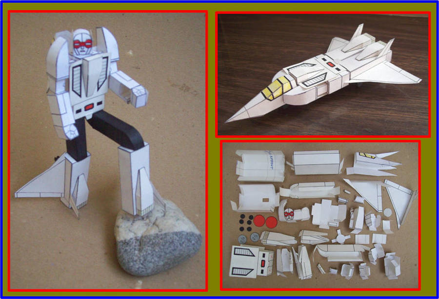GOBOT GUARDIAN LIDER 1 EN CARTULINA by Paperman2010