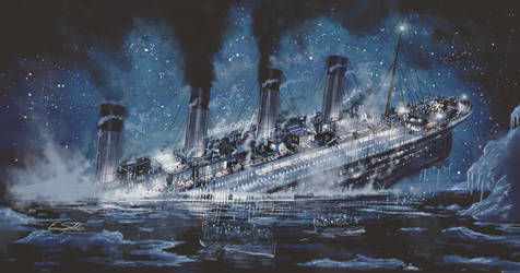 Unsinkable Titanic by Eliott-Chacoco
