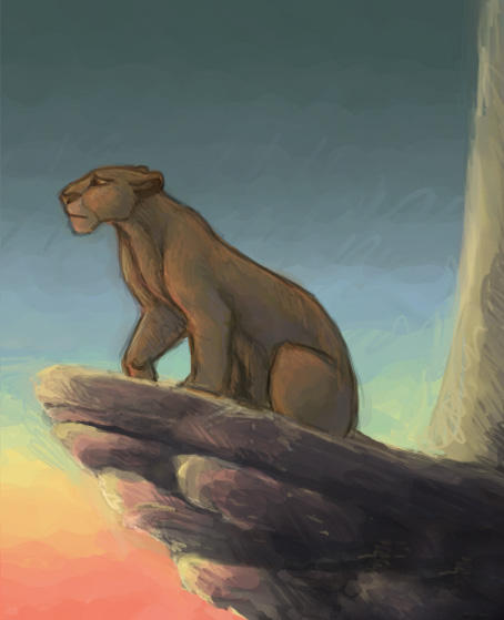 Sarabi's Vigil by stuffed