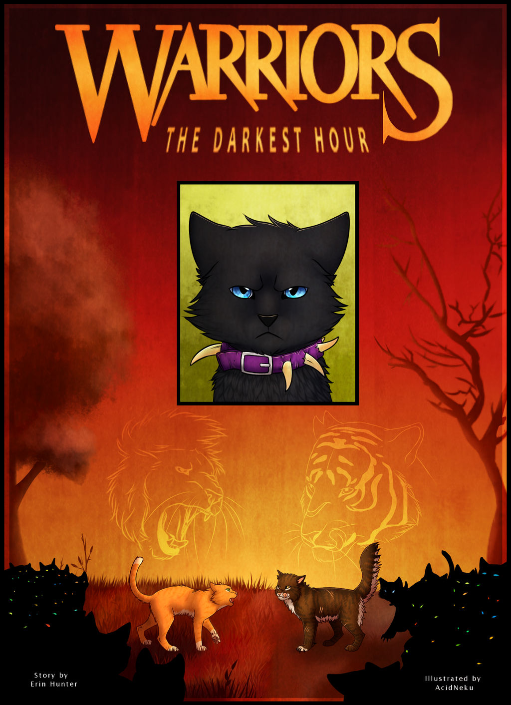 Warrior Cats - The Darkest Hour Cover by AcidNeku on DeviantArt