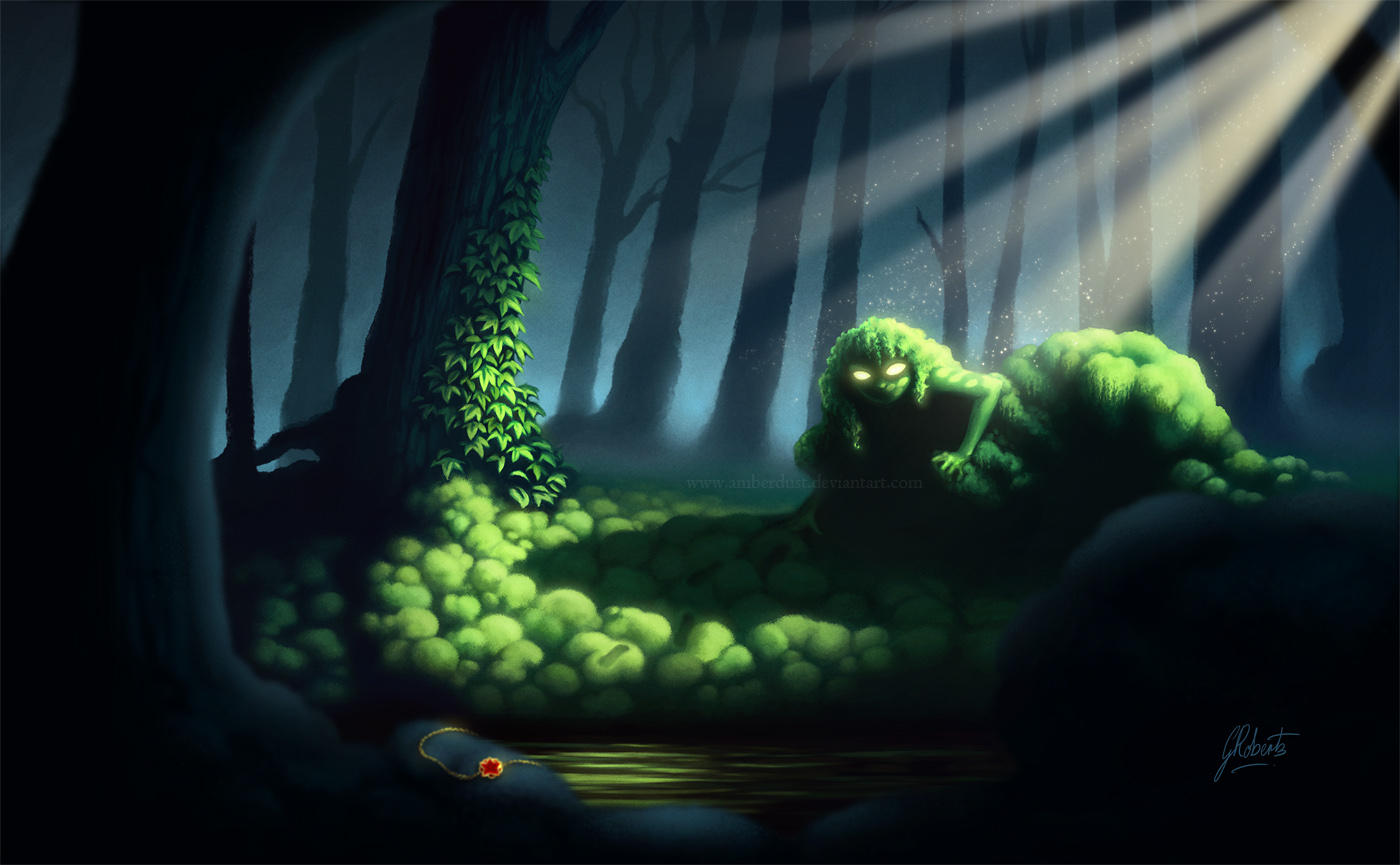 Guardian Spirit of the Forest by AmberDust
