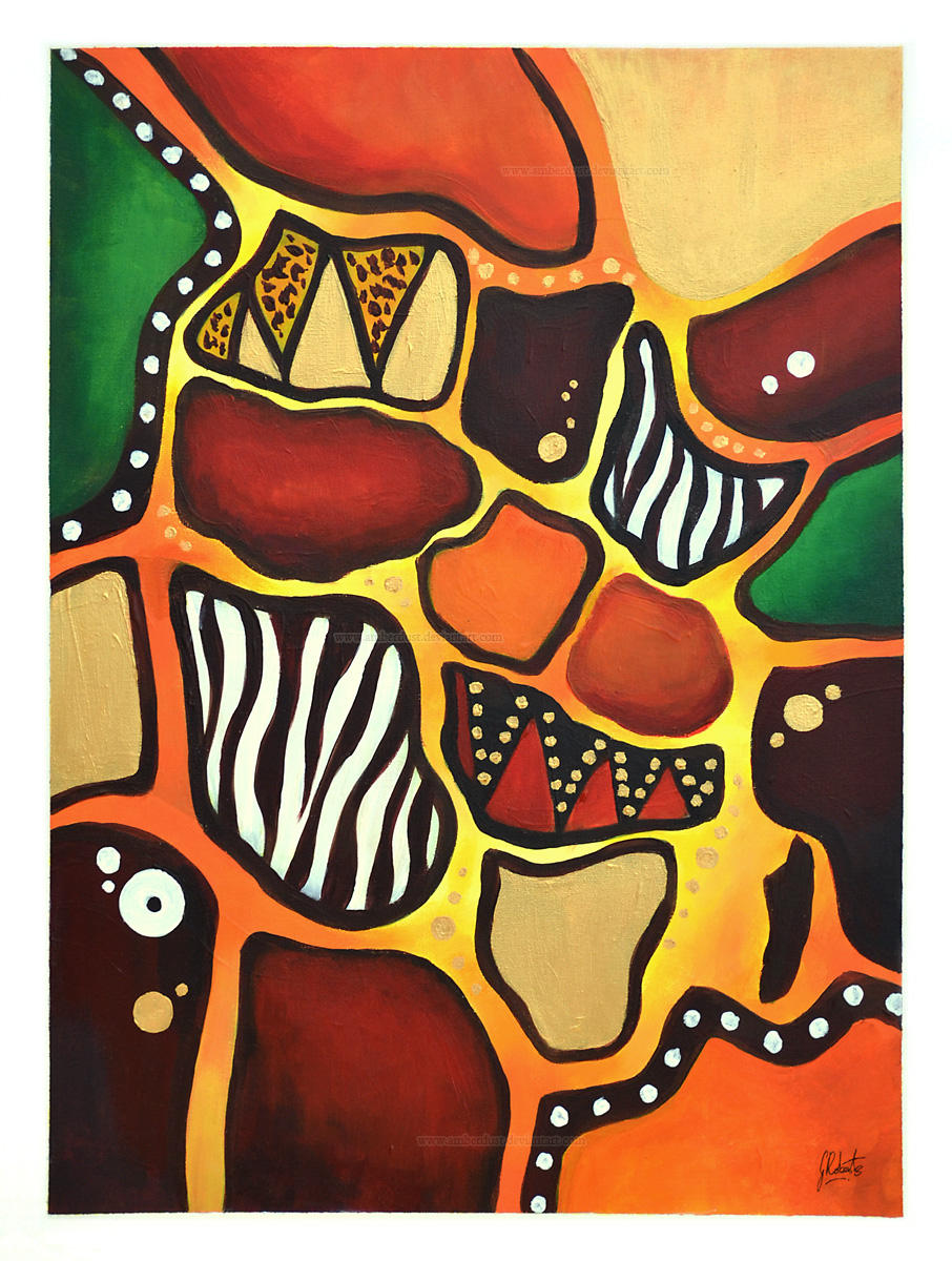 Abstract Africa by AmberDust