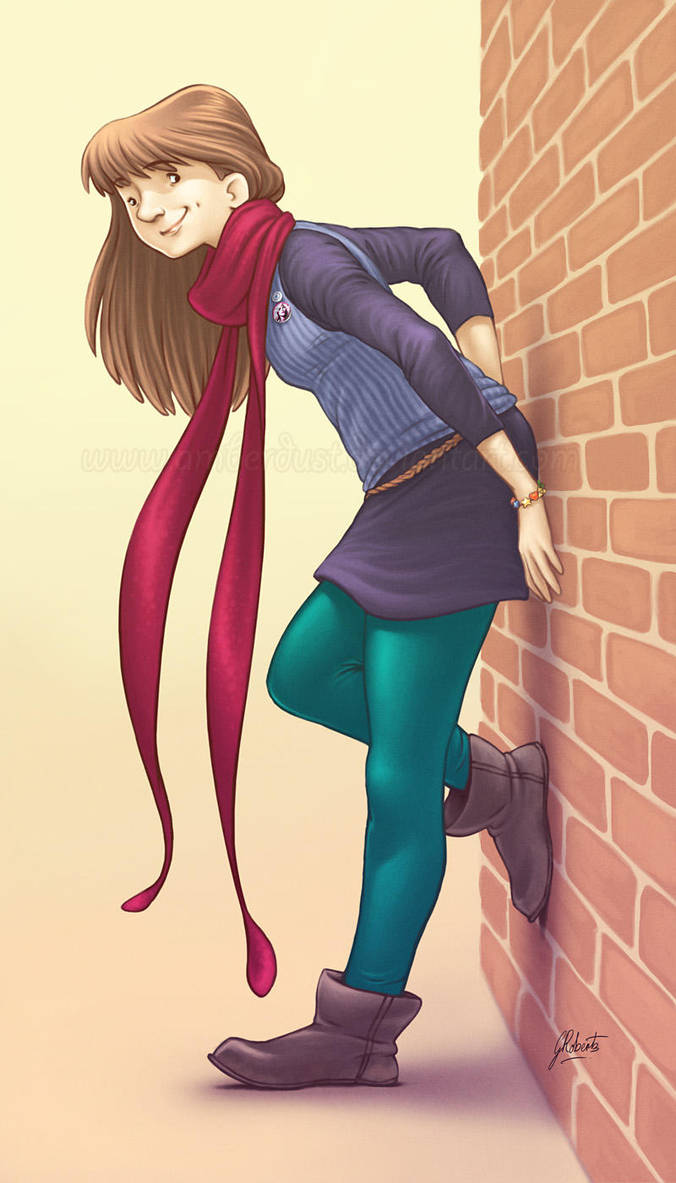 Geeky Character Design by AmberDust