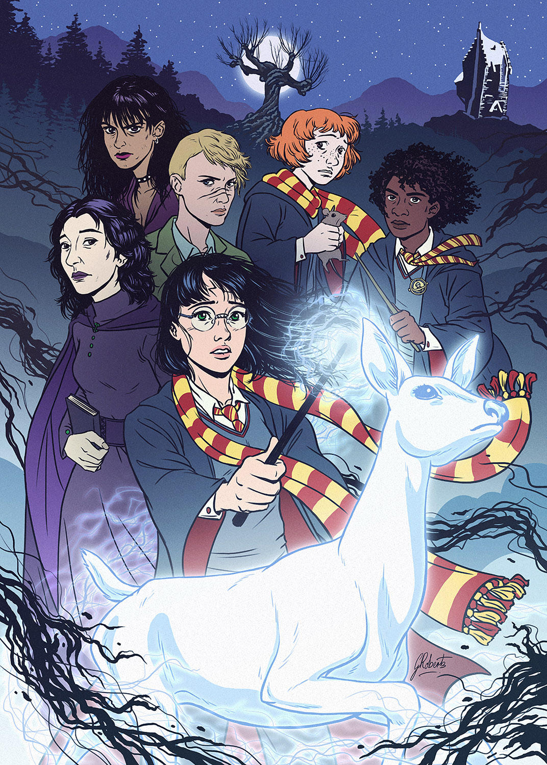 Harriet Potter and the Prisoner of Azkaban by AmberDust
