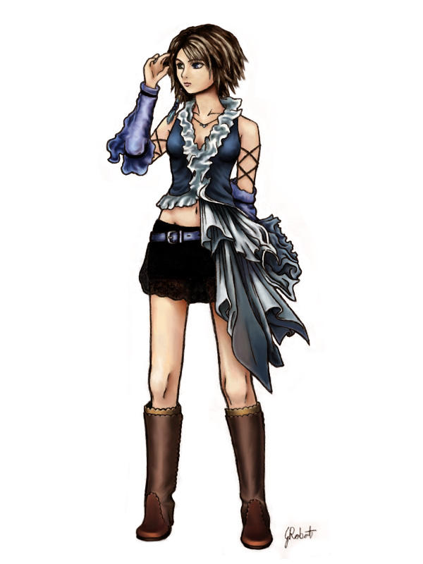 FFX-2 Yuna Songstress by AmberDust