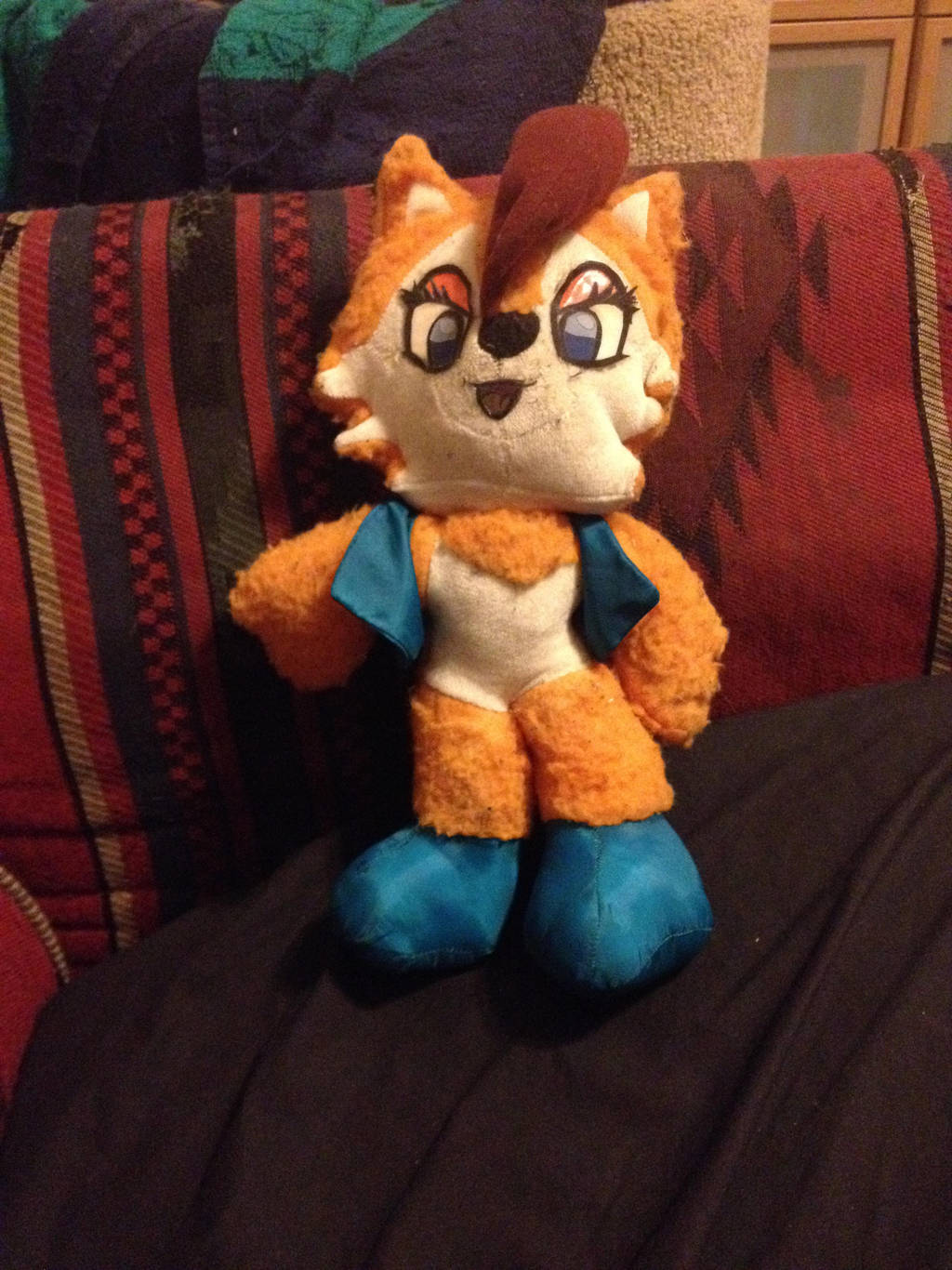 Princess Sally Acorn Custom Plush by GamerSpax on DeviantArt
