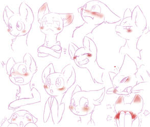 Pony Study 14 by Mondlichtkatze