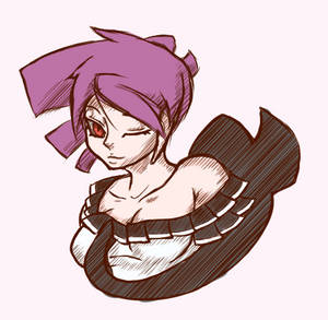 Commission example colored scetch headshot by theMuesLee Commission example colored scetch headshot by theMuesLee