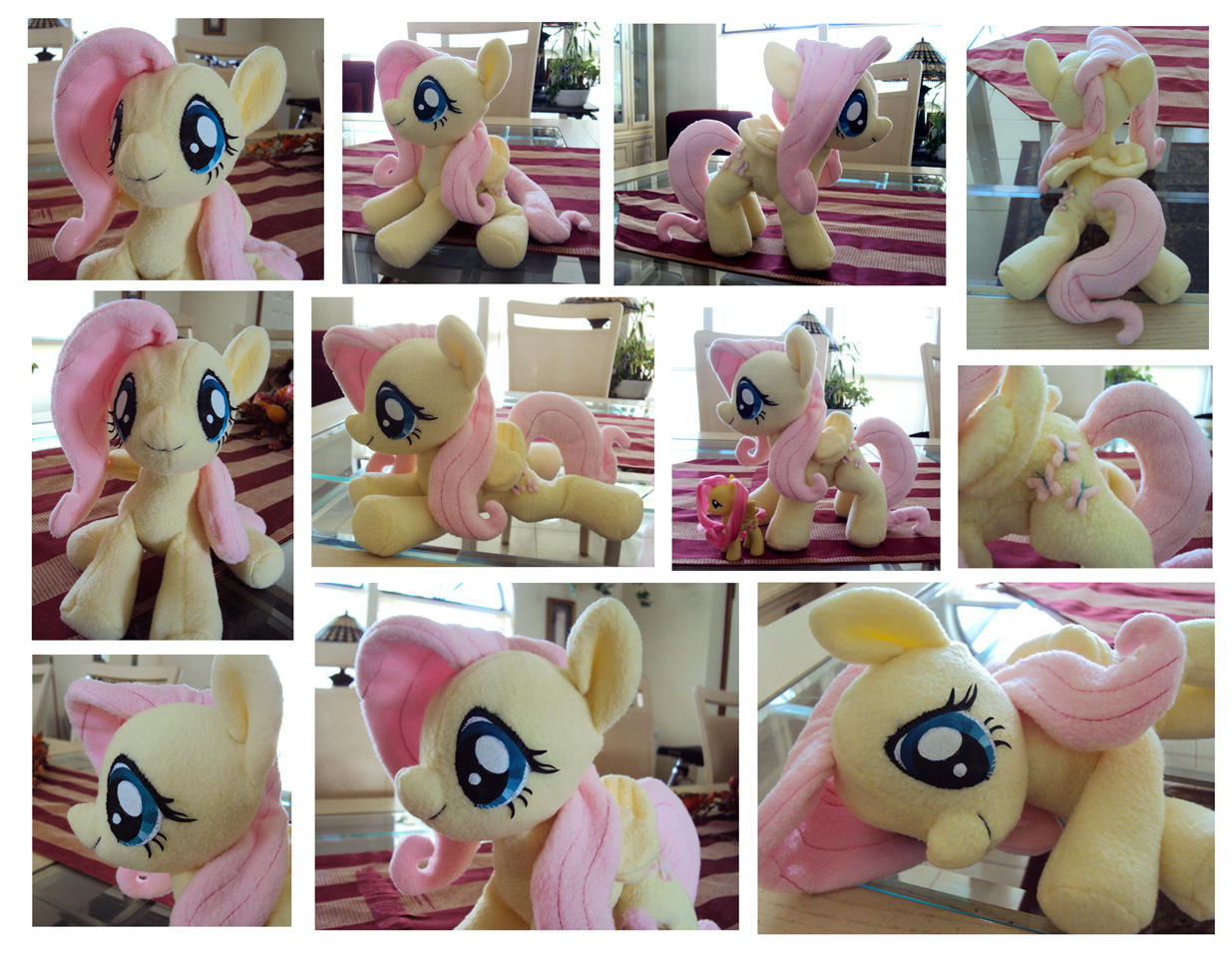 Fluttershy Plushie by ButtercupBabyPPG