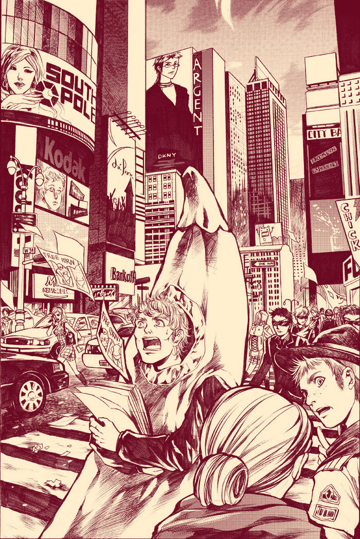 TIMES SQUARE by Ecthelian