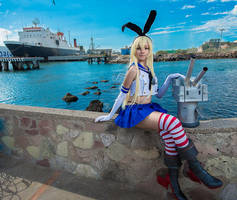At the Shore / Shimakaze Cosplay by MaySakaali