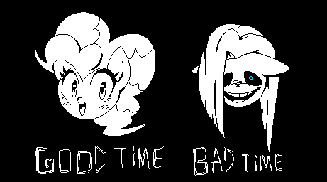 Good Pie Bad Pie (Underpon) by thegreatrouge