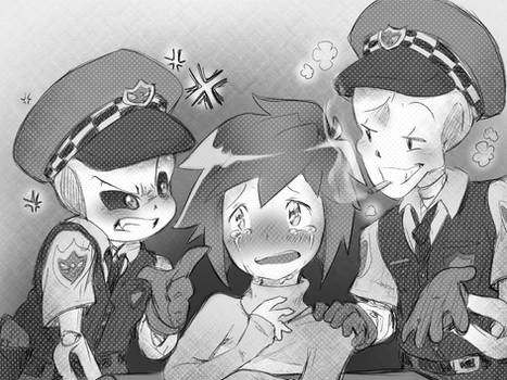 Good Cop Bad Cop by thegreatrouge