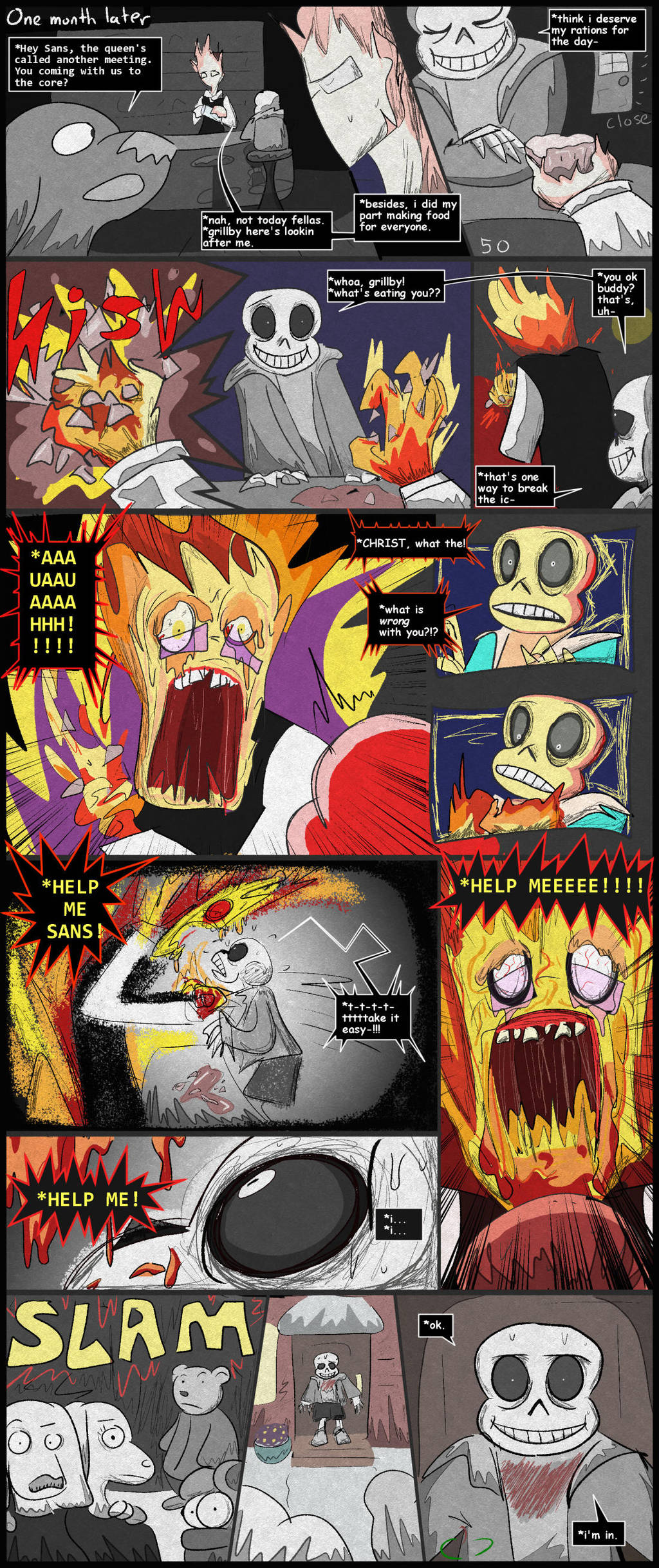 Horrortale 50 extended- Help Me by Sour-Apple-Studios