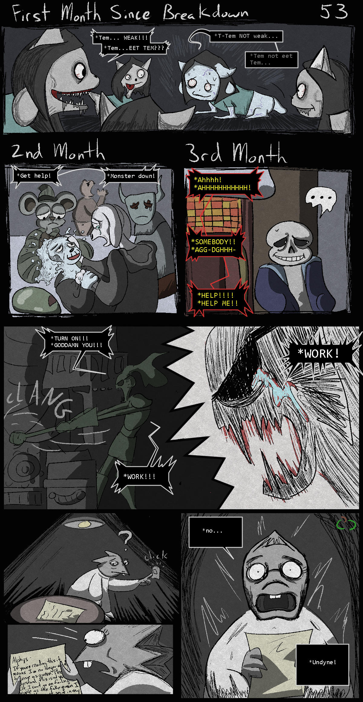 Horrortale 53 - Time passes by Sour-Apple-Studios