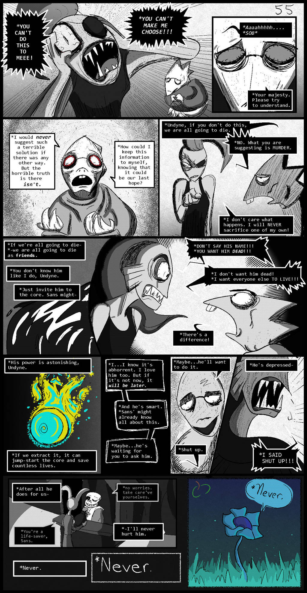 Horrortale 55- Hope by Sour-Apple-Studios