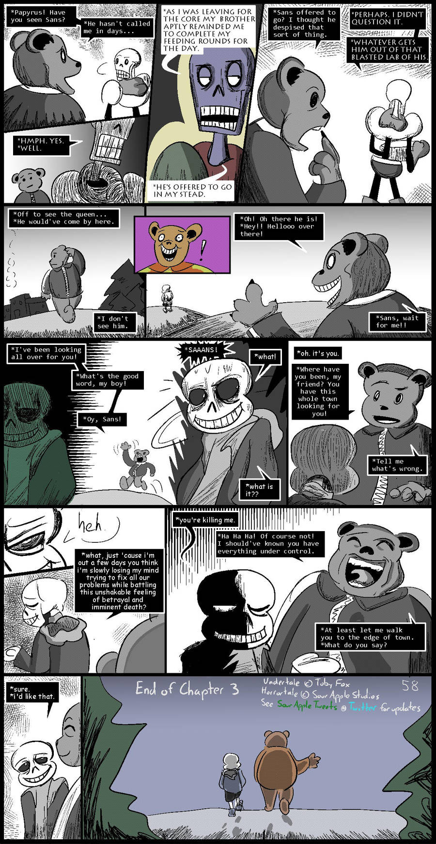 Horrortale 57- The Final Visit by Sour-Apple-Studios